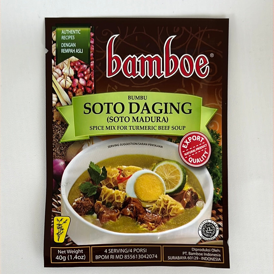 Bamboe SotoDaging/Madura 1.4oz