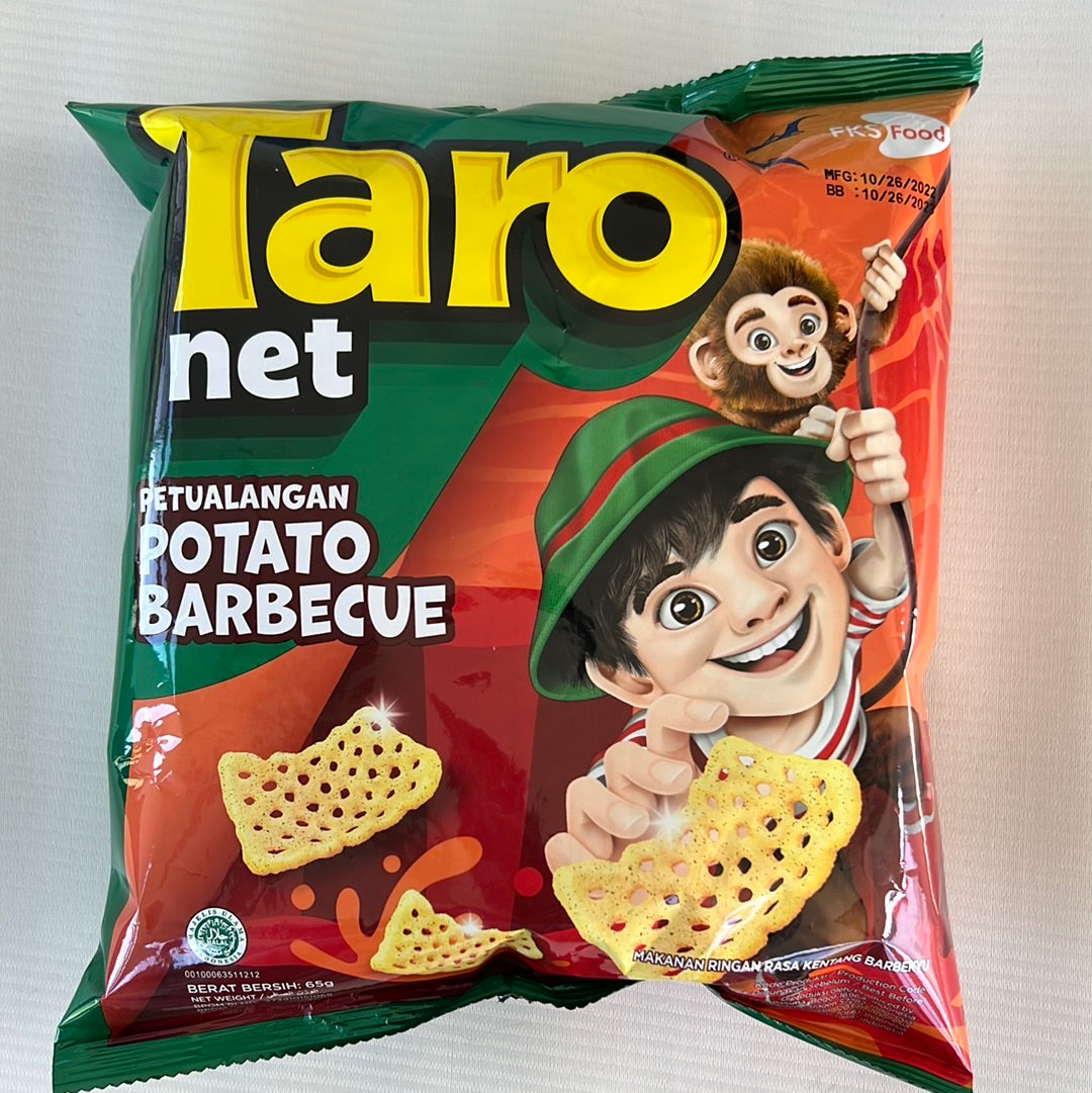 Taro Snack Potato Barbecue Flavor